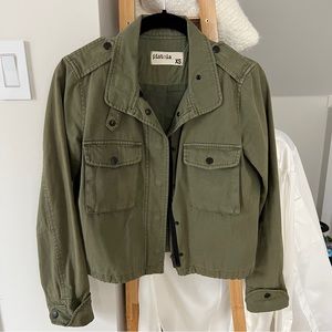 Pistola army green Utility jacket with pockets